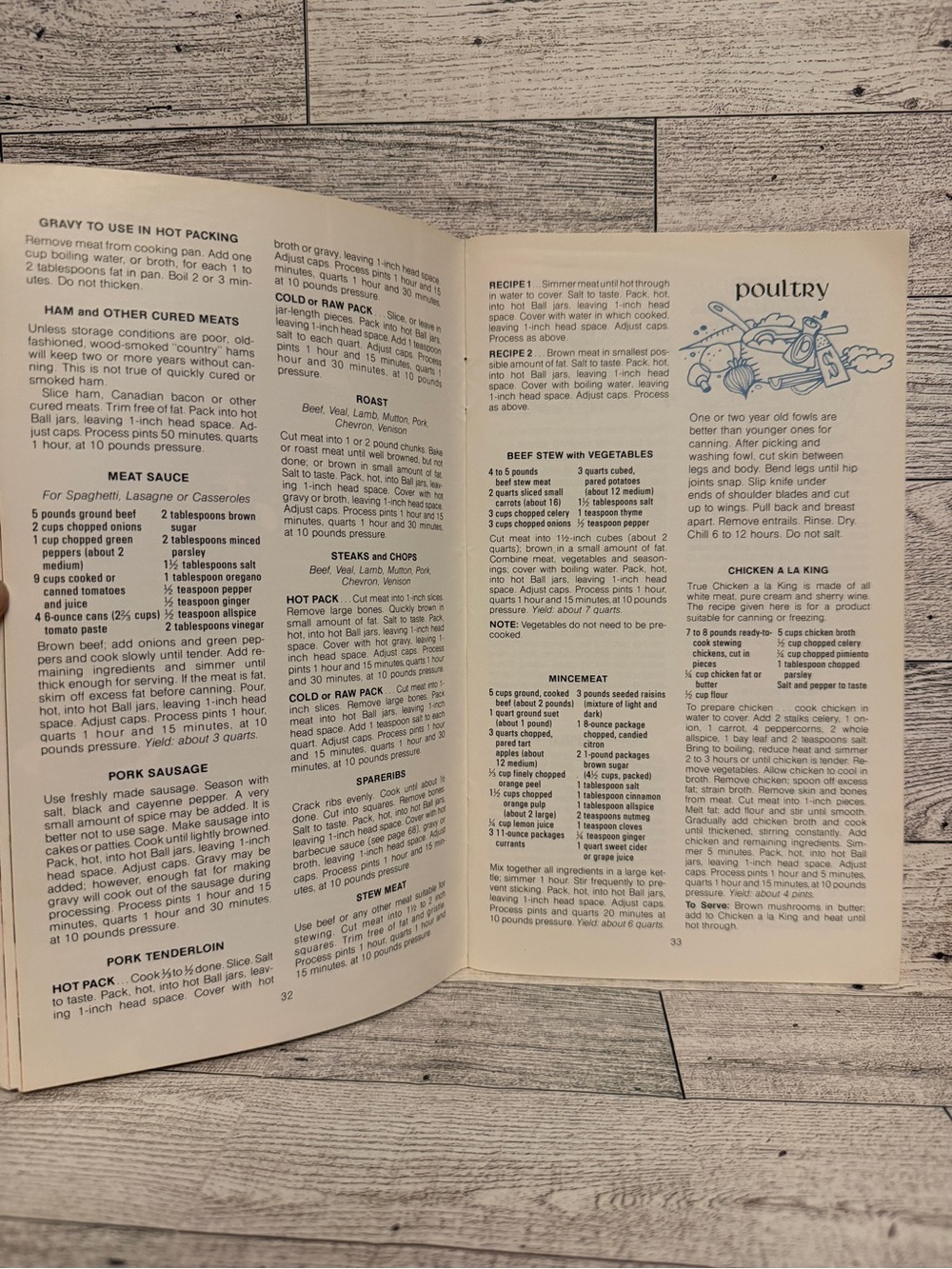 The Ball Blue Book Guide to Home Canning & Freezing 1972 29th Edition Paperback - Picture 10 of 16